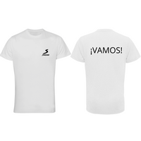 Camiseta Corta ¡VAMOS! - Blanco (herr) - smasha.se
