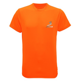 padel t-shirt herr orange