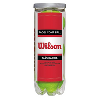 Wilson Más Rapida Bollrör. Padelbollar från Wilson av lite snabbare typ och med bra hållbarhet.