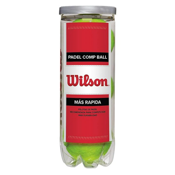 Wilson Más Rapida Bollrör. Padelbollar från Wilson av lite snabbare typ och med bra hållbarhet.